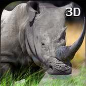 Angry Wild Rhino Attack 3D