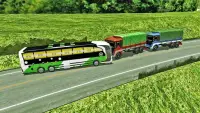Modern Offroad Bus Simulator 2021:Heavy Cargo Bus Screen Shot 4