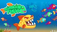 Nimble Fish - Battle of Angry Fish eater io game Screen Shot 2