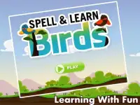My First Word Birds Learning Screen Shot 0