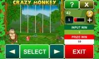Crazy Monkey slot machine Screen Shot 1