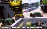 本当のダンプトラックシム3d：ゴミ箱のトラック都市のピックアップの実行 Screen Shot 14