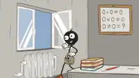 Stickman school escape Screen Shot 2