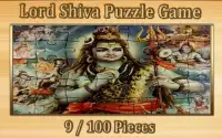 lord shiva  jigsaw puzzle 9/100 pieces Screen Shot 6