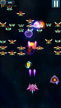 Galaxy Attack: Free Airplane Arcade Shooter Screen Shot 5