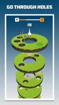 Helix Golf Jump Screen Shot 3