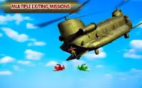 US Army Parachute Sky Diving 3D Game Screen Shot 3