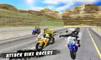 atake ng kotse; bike race Screen Shot 5
