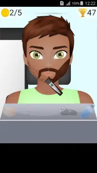 coupe de cheveux homme et jeu de barbe Screen Shot 4