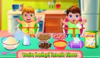 Newborn Twin Baby Mother Care Game: Virtual Family Screen Shot 8