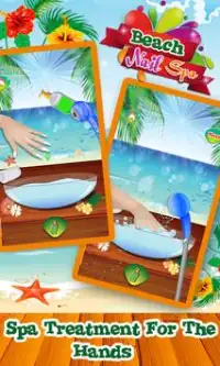 Beach Nail Spa - Girls Game Screen Shot 2