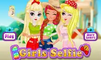 Девушки селфи игры для девочек Screen Shot 0