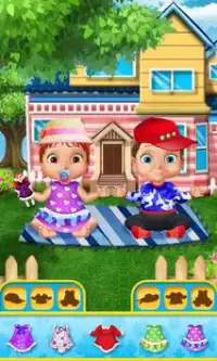 Sister & Me: Sibling Baby Care Screen Shot 1