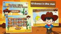 Cowboy Kids First Grade Spiele Screen Shot 0