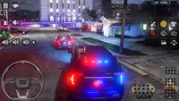 Đuổi theo xe cảnh sát Cop Sim Screen Shot 1