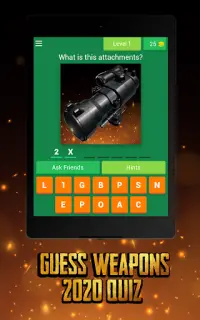 Guess The Weapons Screen Shot 4