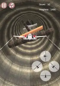 Ace Of The Tunnel - Plane Game Screen Shot 0