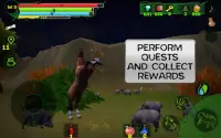 Horse Simulator 3D Animal lives: Adventure World Screen Shot 8