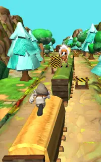 Subway Smurf Dash - Jungle Run Adventure Screen Shot 5