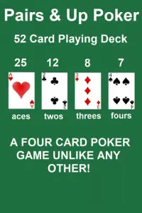 Pairs & Up Poker Screen Shot 3