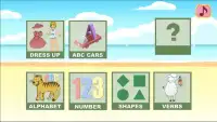 abc games for Kids - English alphabet, Dress Up Screen Shot 0