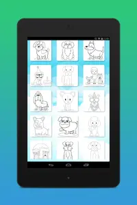 Coloring for Kids: Color the Dog Screen Shot 9