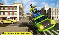 Mr. Pean Mini Car Driving: City Adventure Screen Shot 1