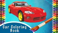 Cars Coloring Book Race Screen Shot 0