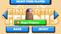 Fingertip Tennis Screen Shot 1