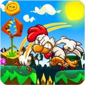 Chicken Turbo Run : Adventure World