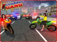 Girls Biker Gang 3D Screen Shot 4