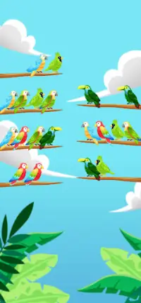 Bird Sort Puzzle: Sorting Game Screen Shot 1