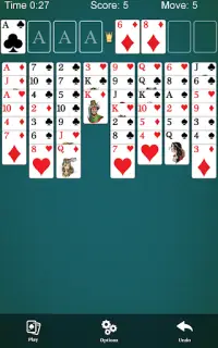 FreeCell Solitaire Classic Screen Shot 1