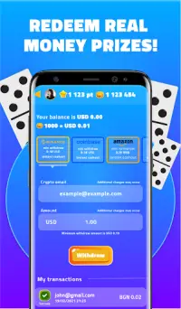 Earn money with Givvy Domino Screen Shot 1