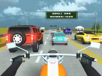 Moto Hill Racing Screen Shot 2