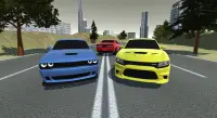 Highway Drift Challenger Speed Racing Srt Game 3D Screen Shot 0