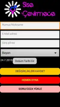 Şişe Çevirmece Oyunu - Offline Screen Shot 0