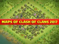 Maps of Clash of Clans 2017 Screen Shot 1