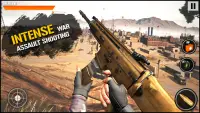 leger shooting games: teller oorlog strike Screen Shot 3
