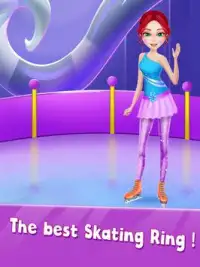 Reina del baile -  Skater y Bailarina sobre hielo Screen Shot 5