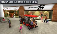 Shopping Mall Radio Taxi Drive: Taxi Games Screen Shot 0