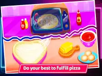 Trò chơi nhà bếp làm bánh pizz Screen Shot 3
