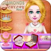 Girl at Diamonds Jewelry shop