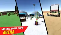 pferde spiele Springreiten 3D Screen Shot 11