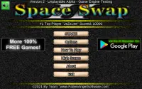 Space Swap ™ 2 - 100% FREE Match 3 Video Game Screen Shot 0