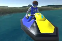 Power Boat Racing Screen Shot 1