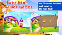 Baby Bear Games for Toddlers Screen Shot 2