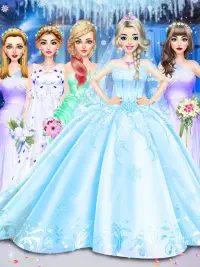 Ice Princess Wedding Dress Up Screen Shot 11