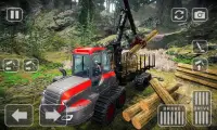 truk penebang simulator mengemudi 3d game Screen Shot 0