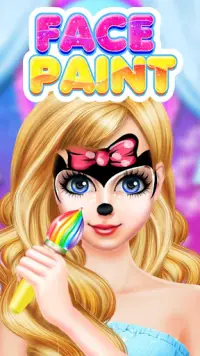 Face Paint - Make Up Games for Girls Screen Shot 0